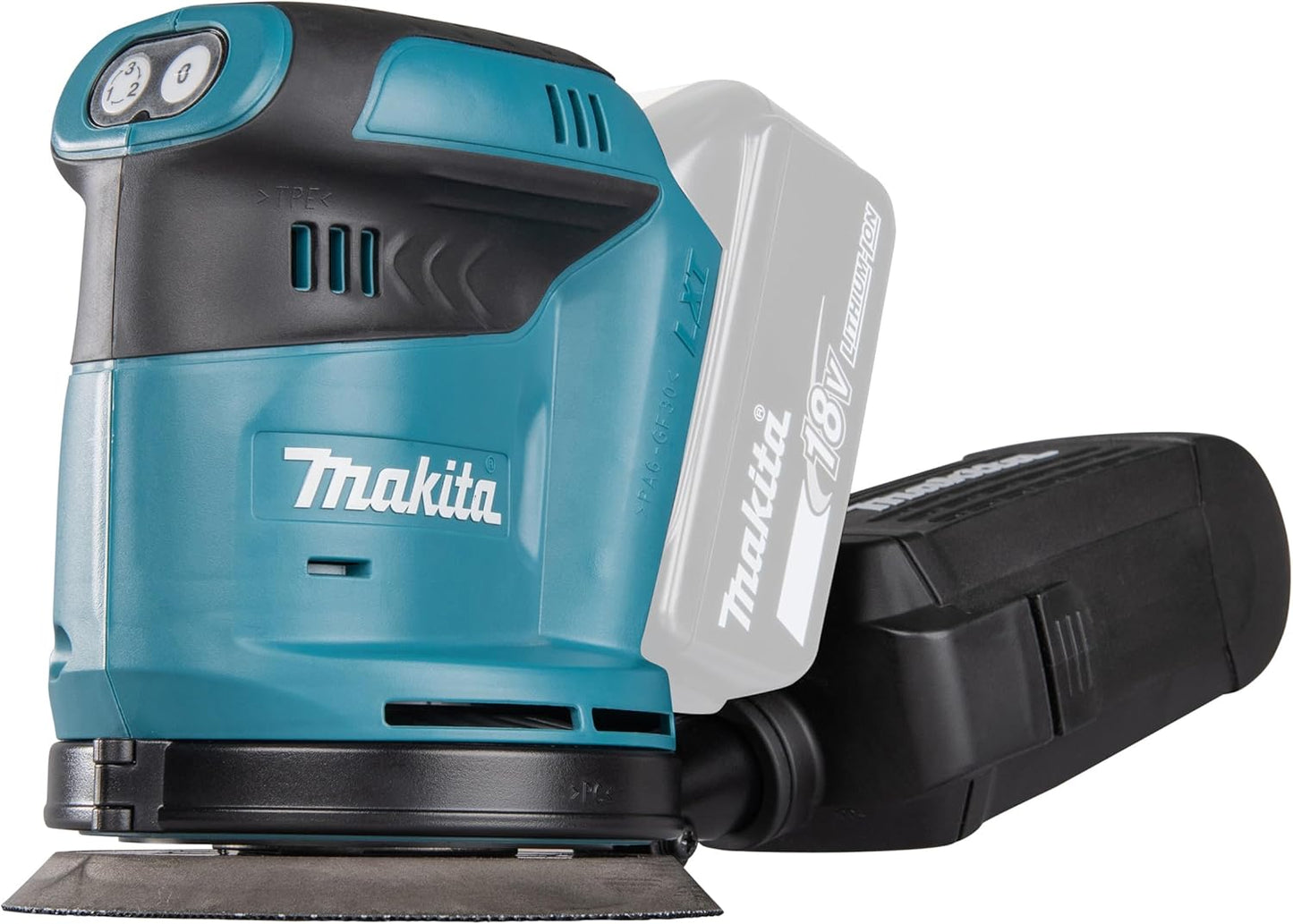 Makita DBO180Z 18V LXT Random Orbital Finishing Sander – Body Only