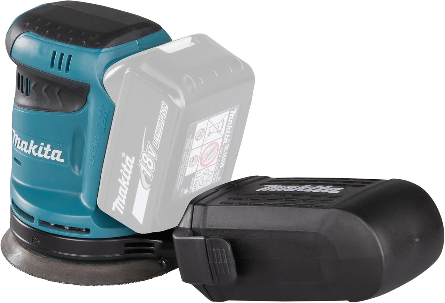 Makita DBO180Z 18V LXT Random Orbital Finishing Sander – Body Only